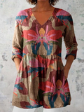 Armonía | Blusa larga con escote en V