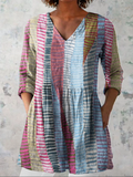 Verónica | Blusa larga de cuello en V