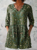Adela | Blusa larga de cuello en V