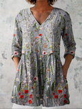 Lara | Blusa larga de cuello en V