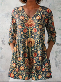 Clara | Blusa larga con escote en V