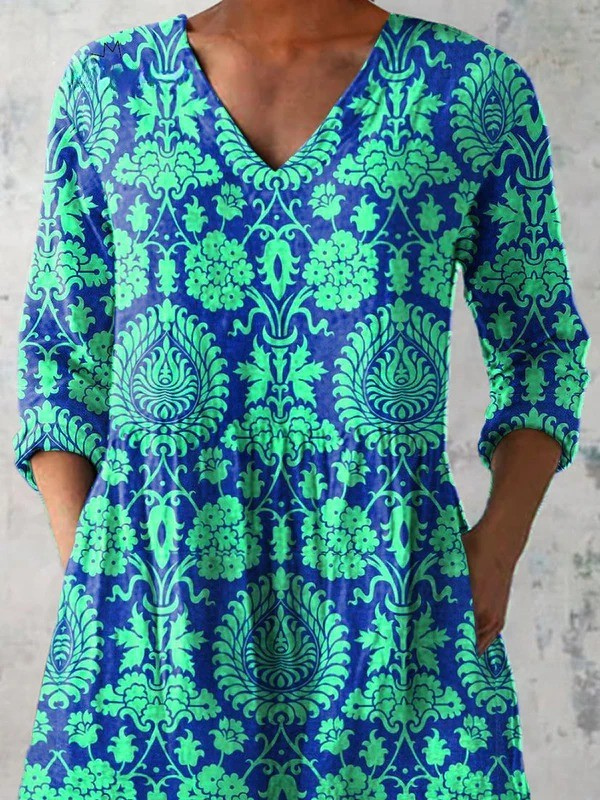 Beatriz | Blusa larga con corte en V