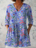 Irene | Blusa larga con escote en V