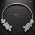 MARGARITA | Collar Elegante Flor de Cristal